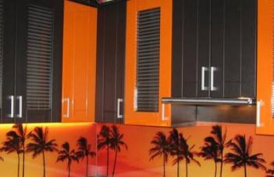 Оранжевая кухня: дизайн с апельсиновым настроением