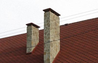 Расположение трубы на крыше: герметизация и обшивка